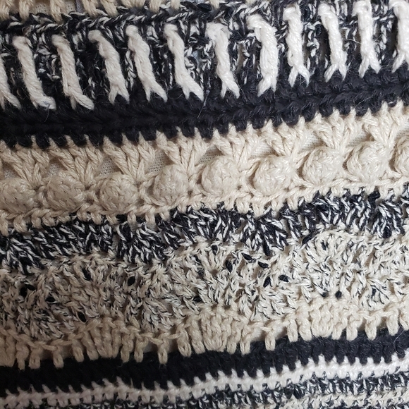 Sigrid Olsen Crocheted by Hand Cardigan Sweater  Size M - Picture 7 of 8